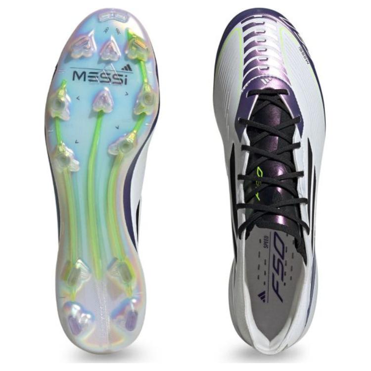 Adidas Messi Adizero F50 Elite FG Triunfo Estelar Pack Unisex Sneakers White Cloud-White Core-Black IE9063
