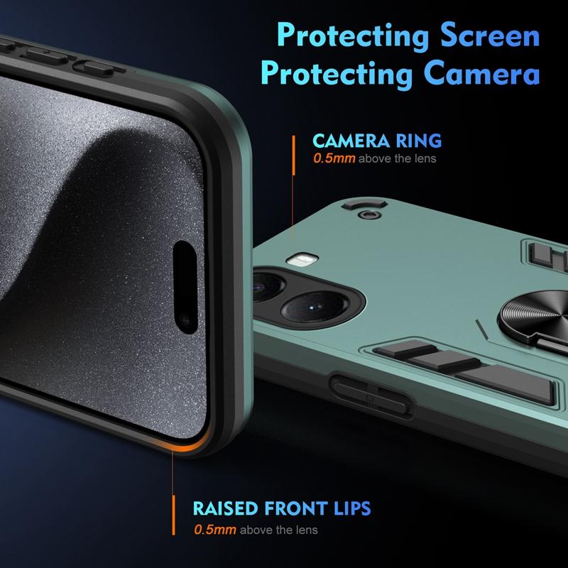 For POCO X7 Pro 5G Case Magnetic Holder Ring Shockproof Armor Phone Cover For Xiaomi Mi Poco X7 Pro X7Pro Camera Protect Funda