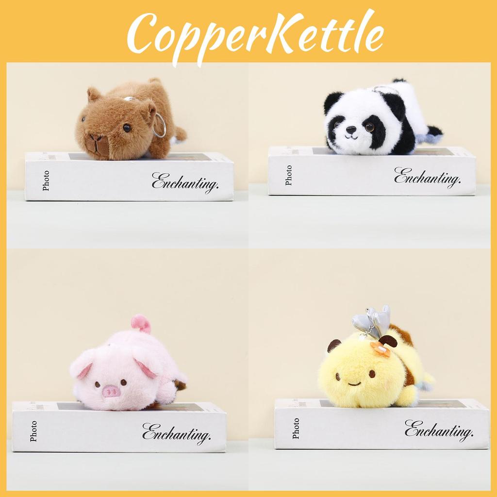 Capybara Plush Pendant Pp Cotton Filling For Two Sided Animal Decoration Series