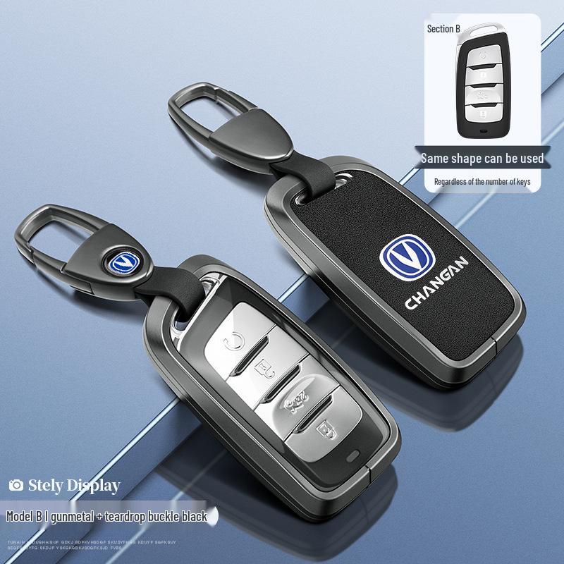 Changan Key Case: Compatible with CS75 Plus, CS55 Plus, CS35 Plus, Eado, Oshan X7, X5 Models