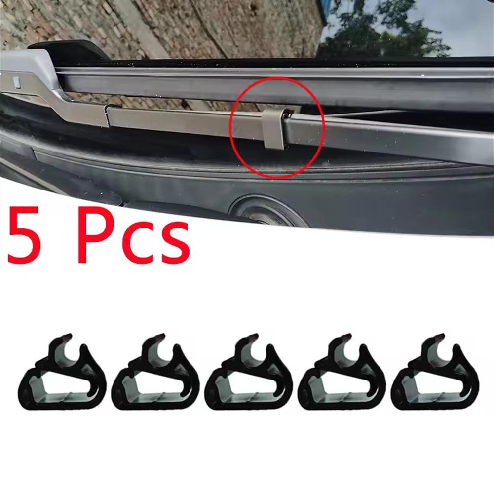 5pcs Wiper arm spray hose clip For Peugeot 3008 (P84) 5008 (P87) 408x for Citroen C5 Aircross C5x Accessories E2E4