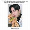 ATEEZ THE WORLD EP.FIN WILL InterAsia Fan Sign Event Benefiz-Fotokarte KPOP