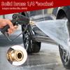 Short Pressure Washer Tool 3/8inch Inlet 4000 PSI Compact Pressure Washer Handle with 1/4inch Quick Connect for Car Wash