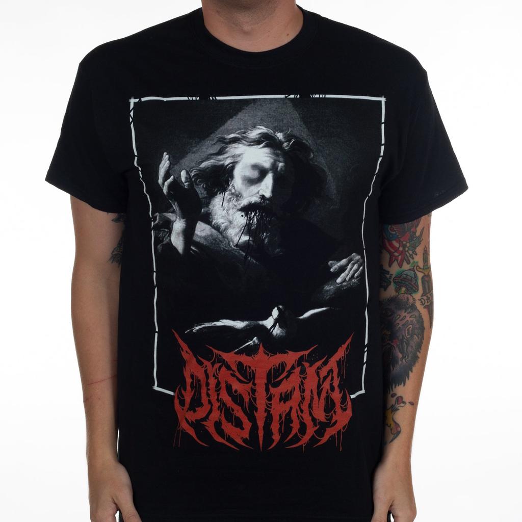 Distant Cursed Band TShirt  Cotton Graphic Tee Unisex Women Summer Streetwear Top