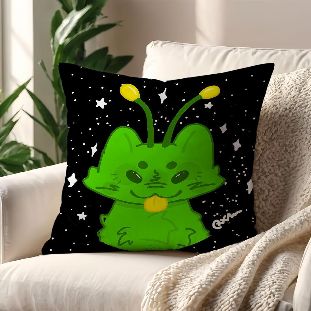 Vtipné Nové Regretevator Gnarpy Brože povlak na polštář Kryt na polštář Dekorace Místnost Domov Pohovka obývací Kancelář Auto Severská jednoduchost