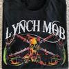 Sällsynt Wicked Sensation Lynch Mob Bomull Svart Skjorta Alla storlekar Unisex T-shirt
