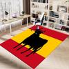 1PC bull Spain Extra Large Non Slip Floor carpet, Office, family, bedroom Large Area Rug Indoor Rugs, Vibrant Colors