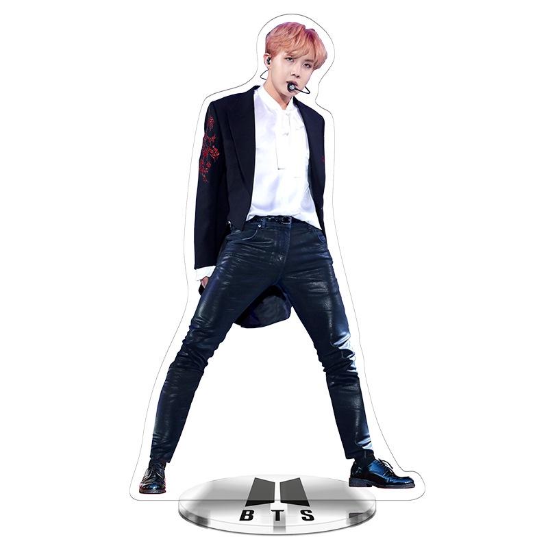 

Premium Quality Kpop Bts Fake Love Yourself Acrylic Standee Action Figure Doll For Elegant Table Desk Decor J-HOPE