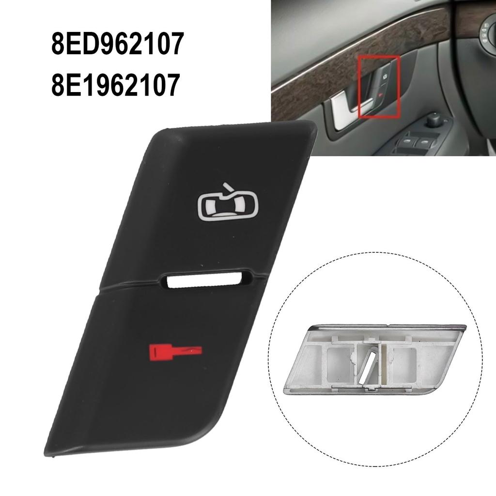 Front Left Central Door Lock Button Cover Compatible with Cars 2003 2008