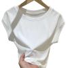 Women's 2023 Summer Loose-Fit Wing Sleeve T-Shirt – Trendy Short-Sleeve Waistcoat Top