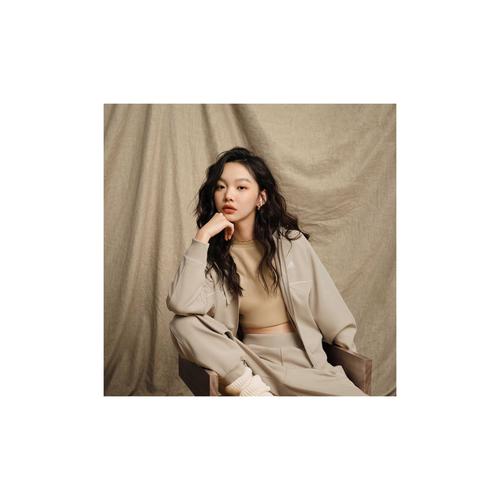 adidas Letter Logo Sports Casual Hooded Jacket for Women, Light Brown