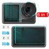 Tempered Glass For DJI Action 5 Pro Action 4 3 Camera Lens Protective Film Front Rear Screen Protector For DJI Osmo Action 3