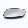 Front Door Wing Mirror Glass with Mount Waterproof Anti-Glare Rear View Mirror Lens for Discovery 2 CRD100640 CRD100650