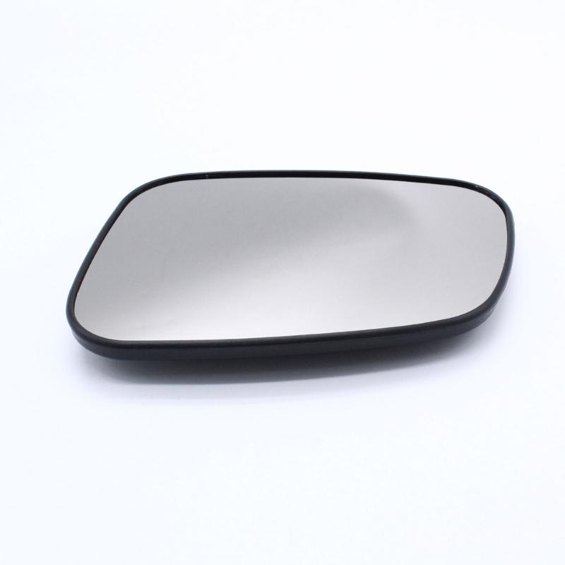 Front Door Wing Mirror Glass with Mount Waterproof Anti-Glare Rear View Mirror Lens for Discovery 2 CRD100640 CRD100650