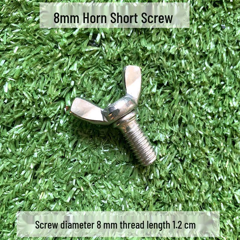 DIY Fishing Platform Cannonball Rod Holder - Universal Adjustable Stainless Steel Nut & Horn Lamp Holder Accessories