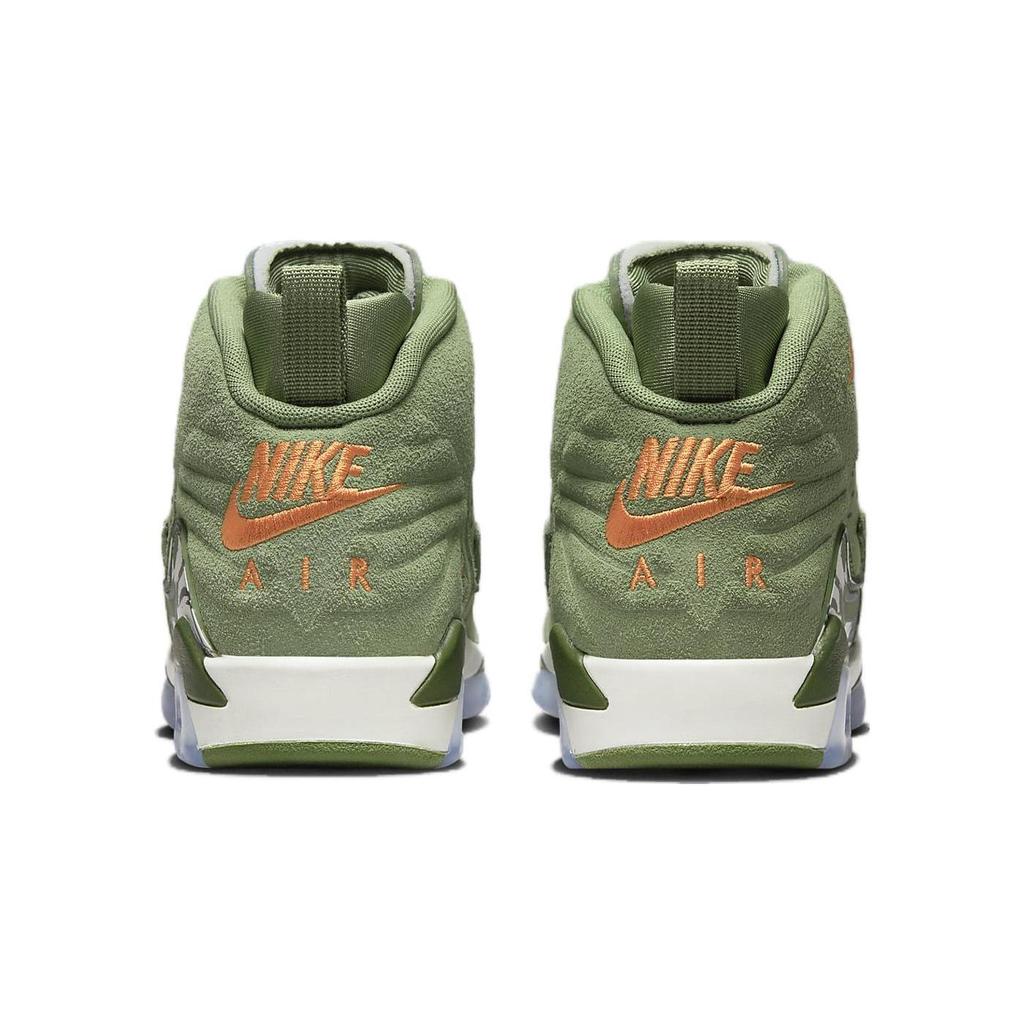 Jordan Jumping MVP Cushioning, Wear Resistant Mid Top Children's Basketball Shoes Green Teenagers DZ5577-300