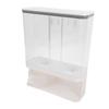 Grain Dispenser Transparent Large Capacity Airtight Cereal Container Dispenser for Beans Rice Dry Food