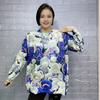 European Plus Size Rhinestone Bear Knit Cardigan with Faux Mink Fur - Stylish Winter 2023 Women's Fashion