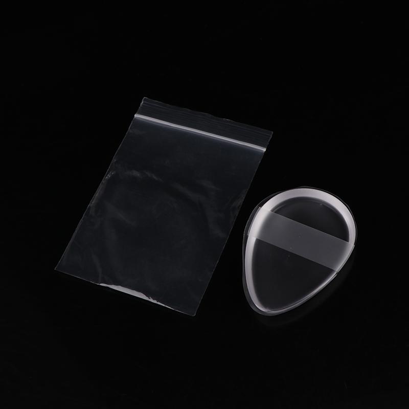 1Pcs Transparent Silicone Gel Powder Puff Sponge Face Conceale Cosmetics Puff Accessories For Foundation Bb Cream No Powder