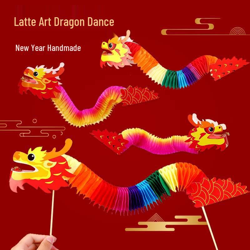 Dragon Dance DIY Craft Pack for Kids - National Day Activity
