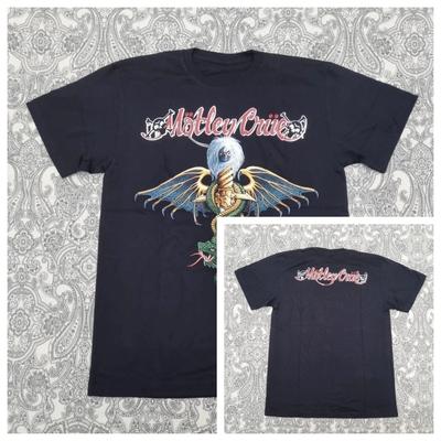 Motley Crue T Shirt Size Large Band Shirt Graphic Print New Dr Feelgood Tour  High-end Luxury Is for Both Men and Women Top Y2k