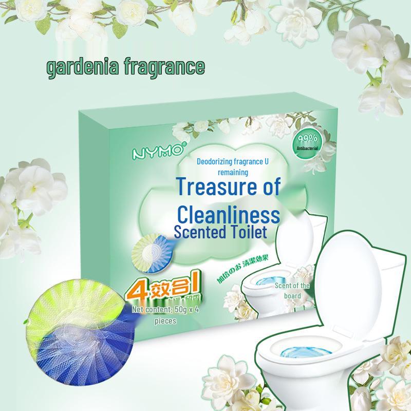 Fresh Scent Dual-Action Toilet Bowl Cleaner Deodorizer