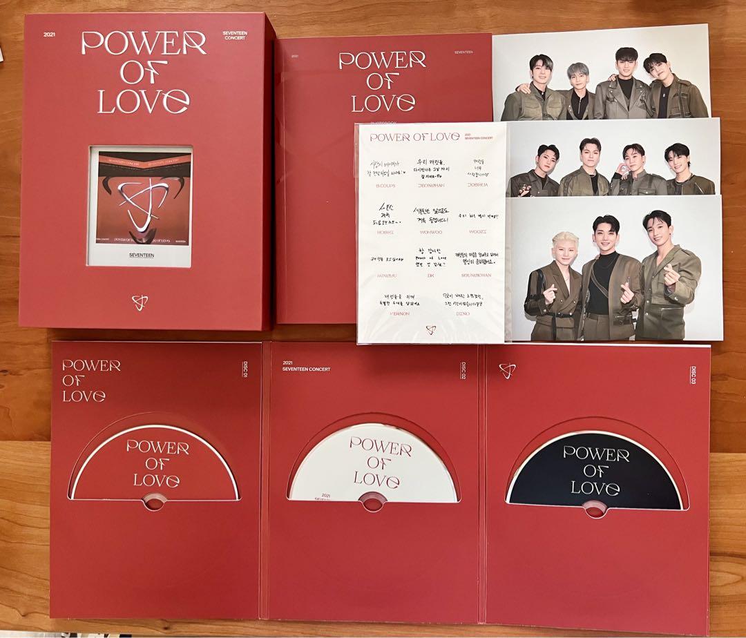 

[USED] SEVENTEEN Power of love DVD Unplayed