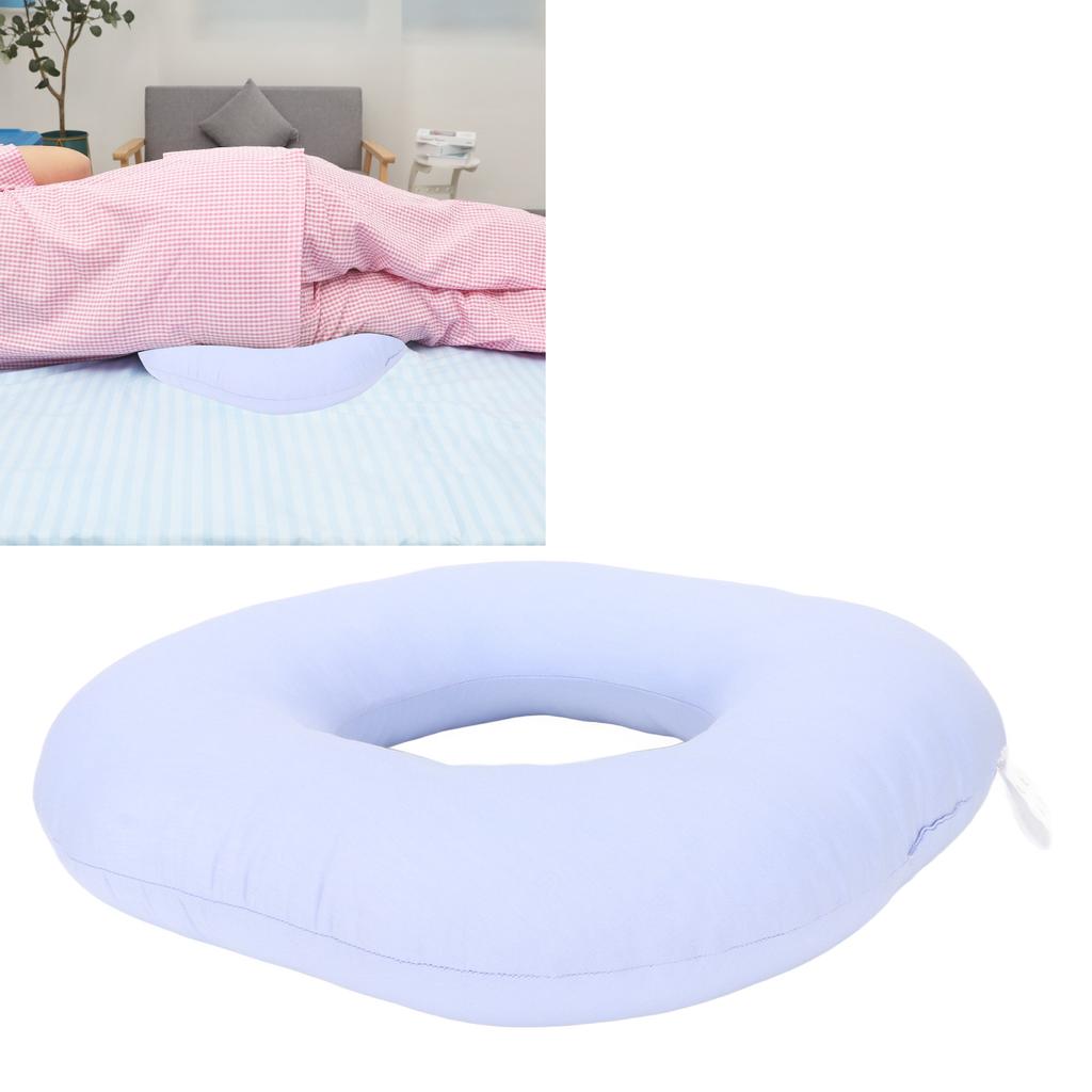 14.2in Dekubituskissen Blau Hüftdekompression Druckentlastung Gesäß Sitzkissen für Patient Blau