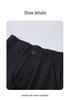 Boys' Summer Formal Suit: Black Trousers & Navy Blue Capris - British Style for Older Children
