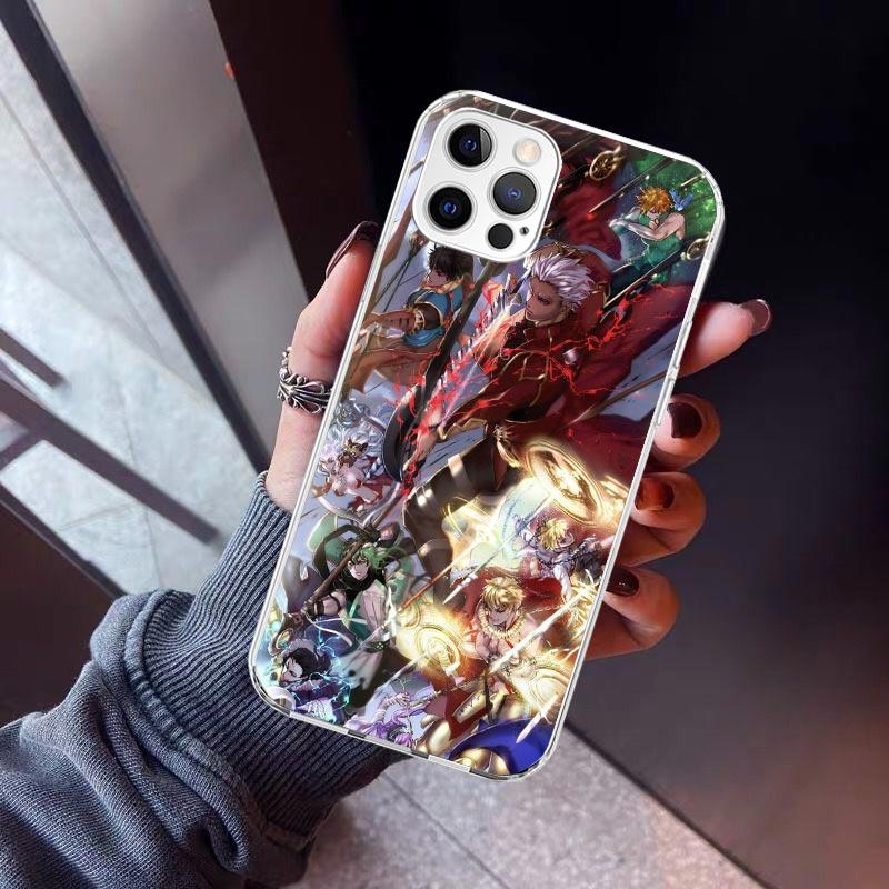 Fate Zero Stay Night Archer Phone Case For iPhone 17 Air 11 13 Mini 14 15 Plus 16 12 Pro Max 16E SE 7 8 Pattern Soft TPU Back Co