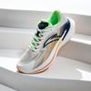 Anta Wanghai 2 Fashion Comfortable Shock Absorbing Durable Low Top Casual Running Shoes Men sneaker White Green Orange 912435555-2