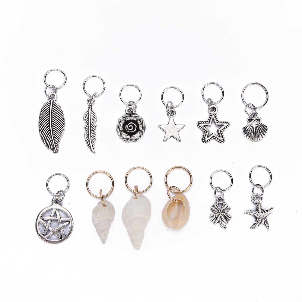 70pcs Hair Braid Rings Dreadlocks Bead Ring Fashion Hair Decoration Accessories