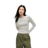 T-Shirts Damen Rundhals Moderat Sonstige DW23524