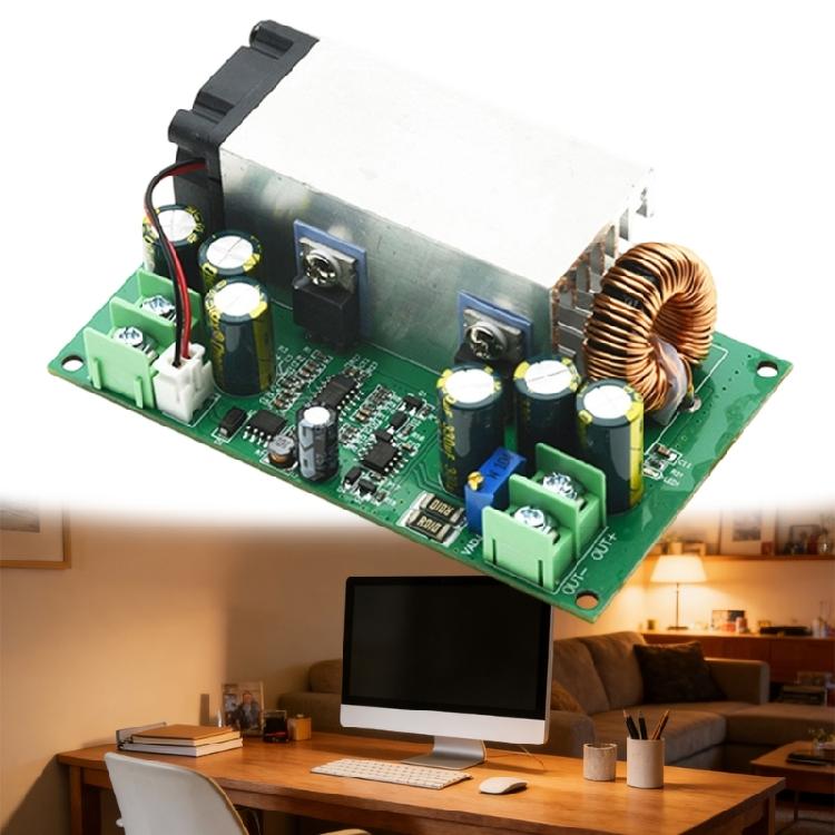 Hochstrom 25A 600W DCDC Abwärtswandler Spannungsreglermodul 12-75V auf 2,5-50V für Elektronikprojekte