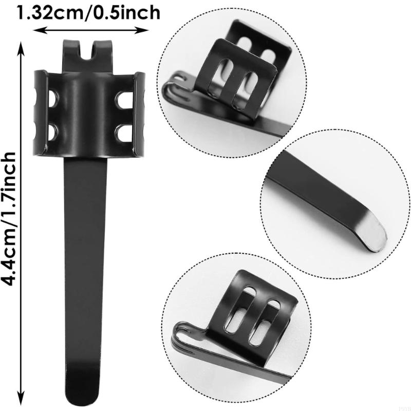 Pack Of 20 Metal Light Clamps For Secure Tool Mounting Global Agreement With Fast Release Plan P9YB