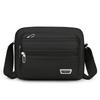 Large Capacity Casual Crossbody Bag - Adjustable Shoulder Strap, Multiple Zipper Compartments, Travel Shopping and Daily Use