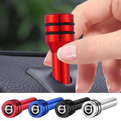 2/4Pcs Car Door Lock Pin Alloy Door Latch Cover Accessories For XC90 XC60 C30 T6 S60 C70 XC40 V40 XC70 V70 V60 V50 S80 S40