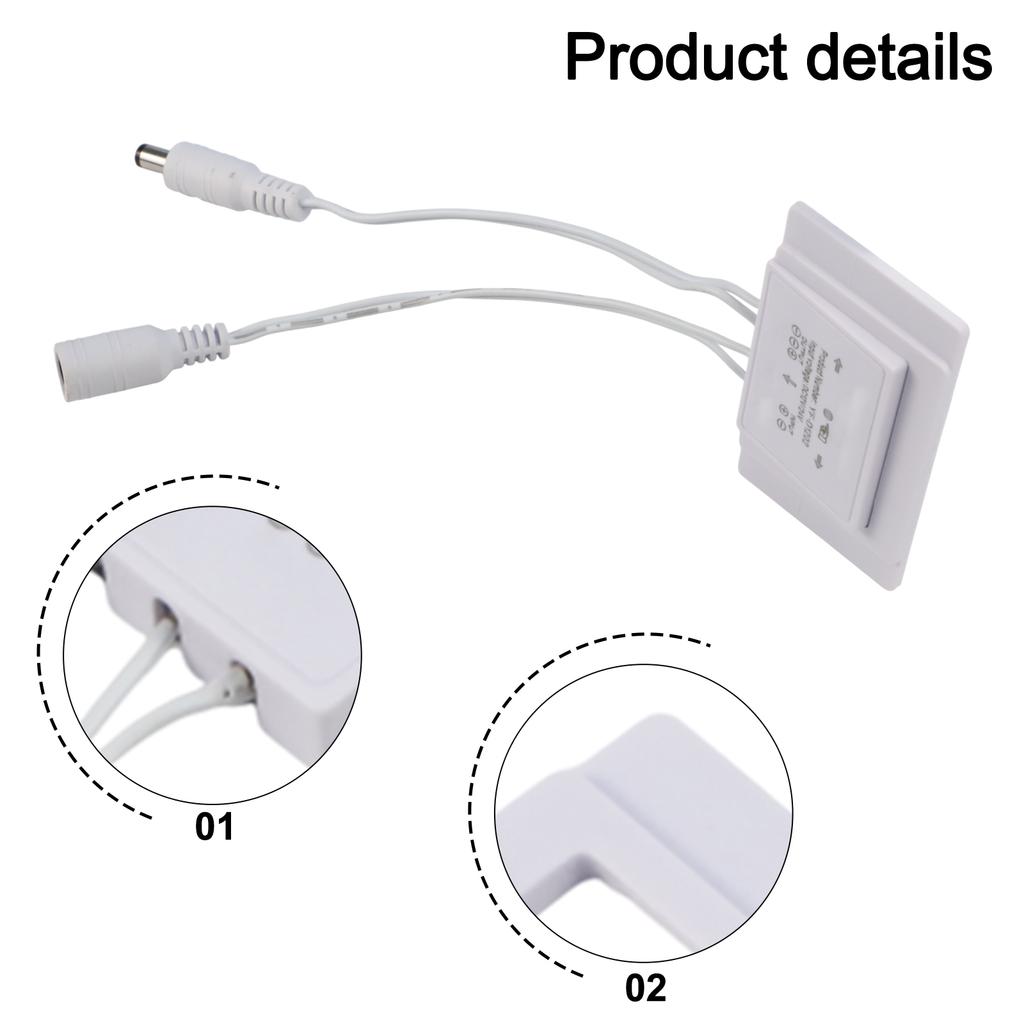 Intelligenter Spiegel Lichtschalter Touch-Sensor Schalter 12V 5A 60W ABS Material Geeignet für Hotel Badezimmerspiegel/Schrank
