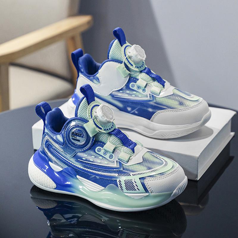 

Children s sports shoes autumn and winter new leather boys running shoes lightweight primary school training shoes boys basketball shoes 40