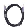 Rectangular   Type C to   Power Cable Replacement Cord 140W 1.8m Charging Cable with 18AWG Wire Compatible with 65W PD Power Protocol