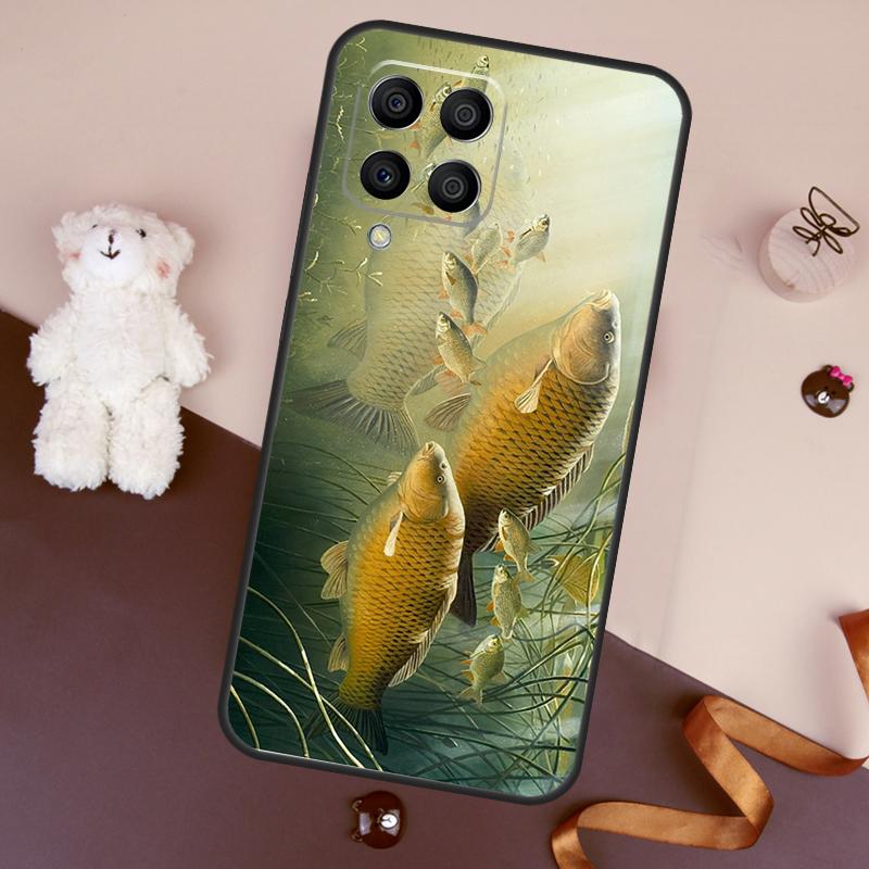 Chub Carp Fish Case For Samsung Galaxy M32 M52 M14 M54 M13 M33 M53 M56 M36 M16 M31 M11 M12 M35 M55 M15 M06