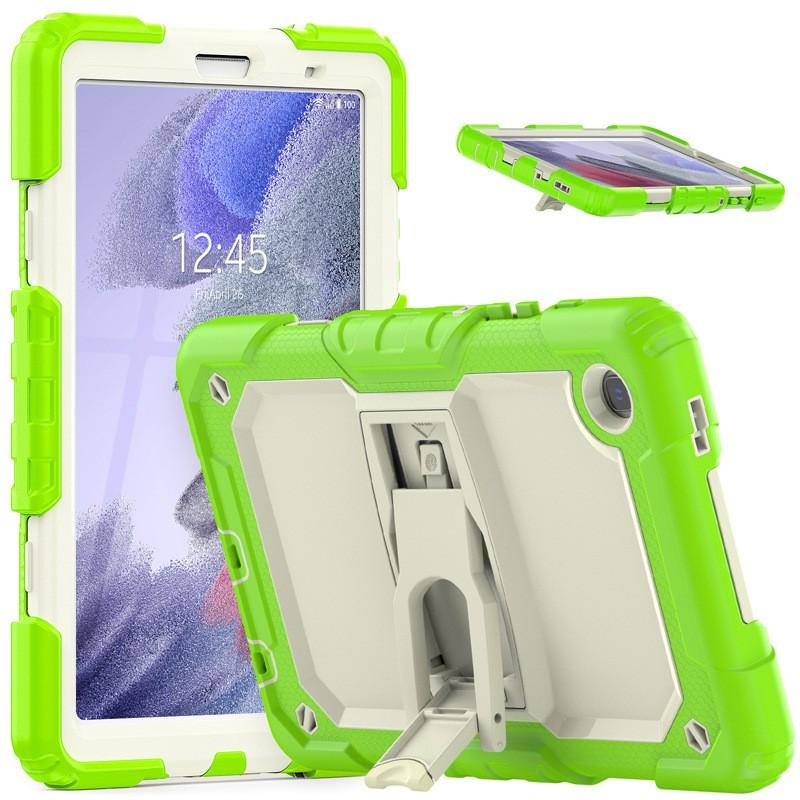 Silicone Tablet Case Galaxy Tab A7 Lite T225PC With Kickstand Shockproof Full Cover In Multiple Colors