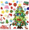 Children's DIY Felt 3D Christmas Tree with Handmade Ornaments