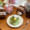 Plush Strawberry Cake Keychain Cute Food Plush Toy For Girls And Teens