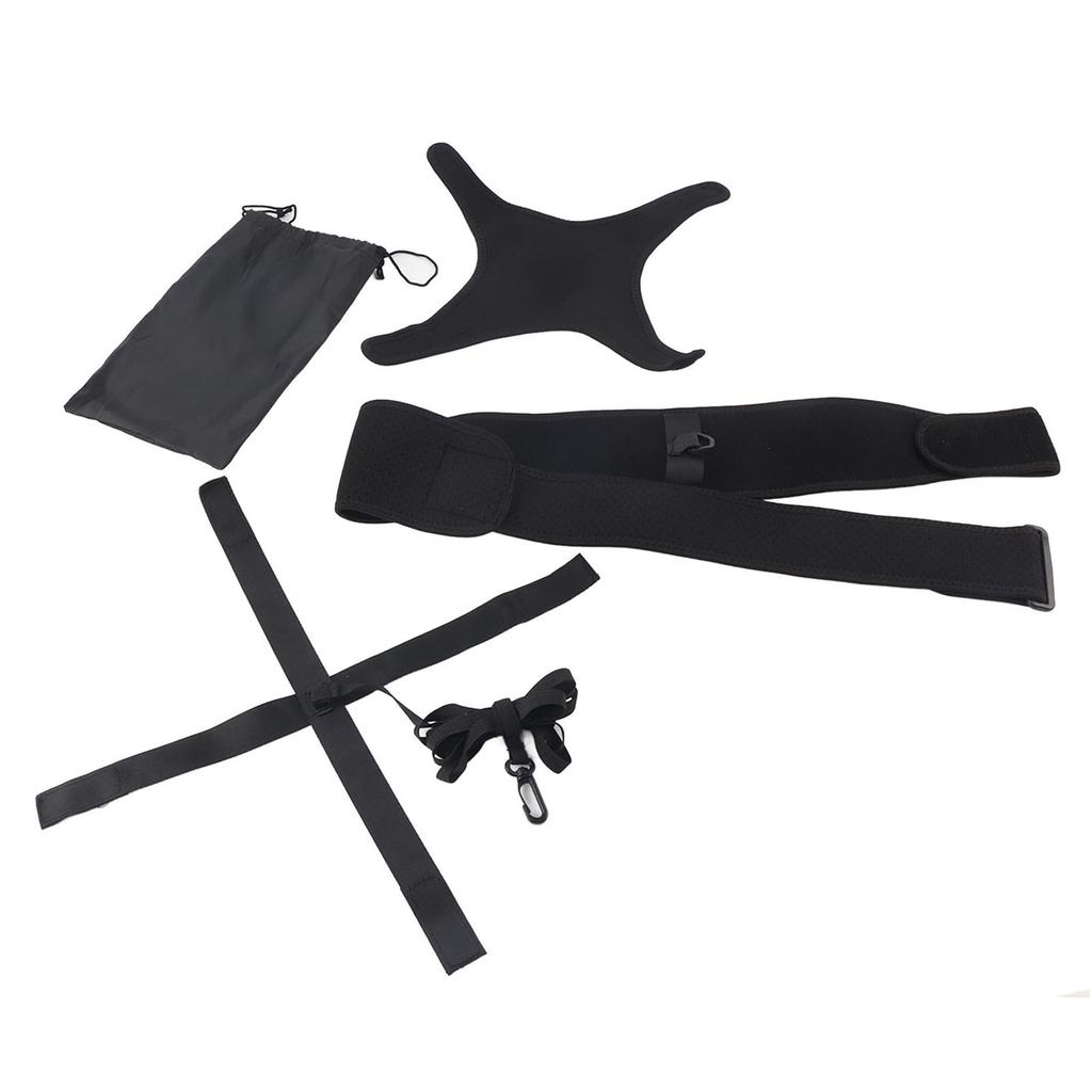 Football Kick Trainer, Solo Football Training Aid ‑ Hands Free with Adjustable Waist Belt