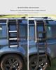 2020+ Defender Black Aluminum Alloy Roof Climbing Ladder