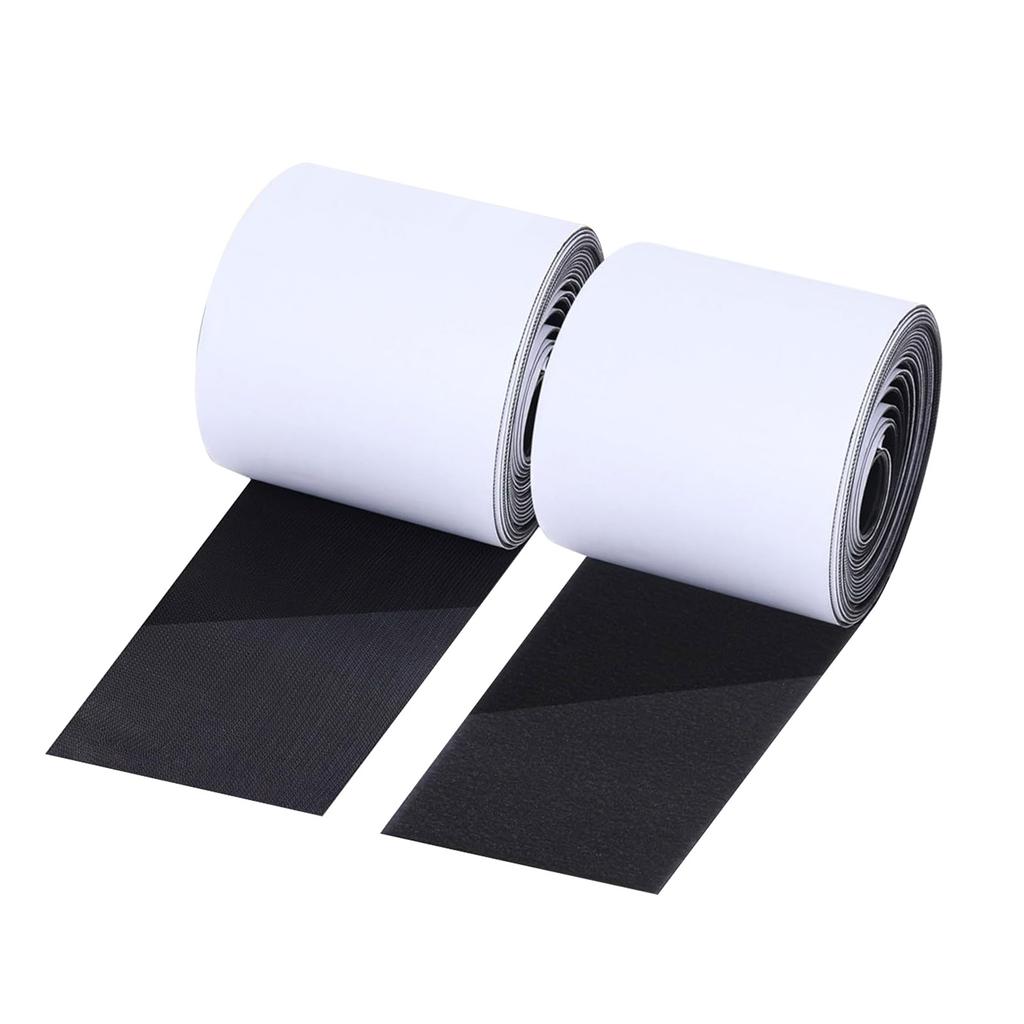 2Rolls 4.4Inchx20ft Sofa Cushion Tape Multipurpose Adhesive Cushion Grip Pad Strips for Reduce Couch Cushions Sliding