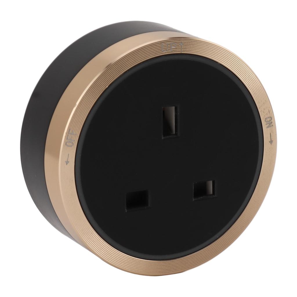 13A Power Track Socket Removable Electric Outlet Slide Guide Adapter for Home Bedroom Kitchen