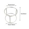 Tray of Round Steel Food Stainless Versatile Accessories