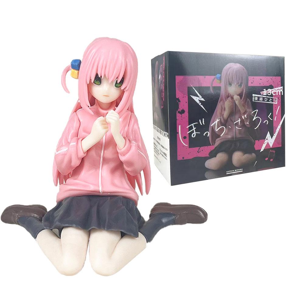 BOCCHI THE ROCK! Anime Figure Gotoh Hitori Action Figure Guitarist Girl Figure Desktop×Decorate Collections Model Doll Toys